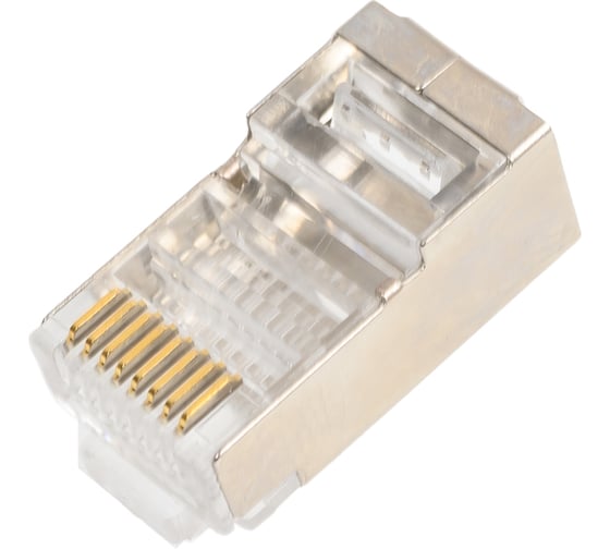 Коннектор SYSMATRIX Rj-45 Кат.5е экранированный PLUG 8P8C5ES.UW 1
