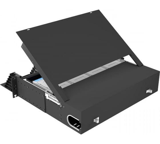 Кросс распределительный стоечный выдвижной NTSS 19” PREMIUM RRDC 2U, 24 CSM MTP кассет, черный NTSS-RsFOB-PM-2U-CSM-24-MTP-BL