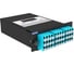 Кассета кроссовая NTSS PREMIUM 3 разъема MTP/UPC (male) 50/125 OМ3, на 36 LC/UPС (9 QLC/UPC), полярность А, черный NTSS-C-PM-503-3x12MTP(m)/U-36xLC/U-A-BL 1