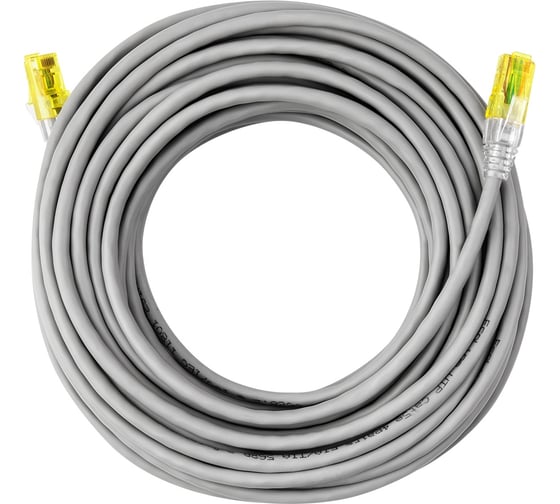 Патч-корд TWIST RJ-45/RJ-45, кат. 6, неэкранированный, U/UTP, 1,5 м PC-TWCS-UTP-RJ45-RJ45-C6-1.5M-G 1