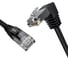 Прямой литой патч-корд GCR 3.0m UTP категории 5e, черный, нижний угол, RJ45, T568B, VIV53I197 1