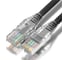 Патч-корд GCR 0.2m PROF LSZH UTP категории 5e CU, черный, 24 AWG, 1 Гбит/с, RJ45, T568B, VIV53I416 1