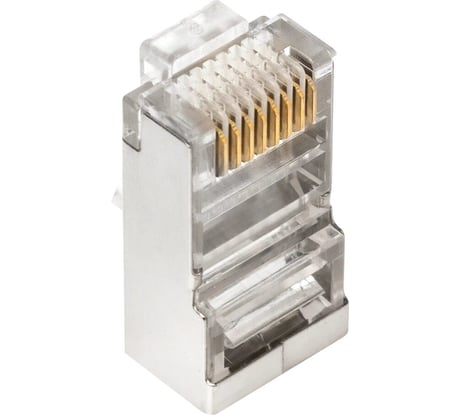 Коннектор Retic 8P8C (RJ-45) cat. 5e экранированный 1000 шт CN-8P8C-C5E-S-RTC/1000
