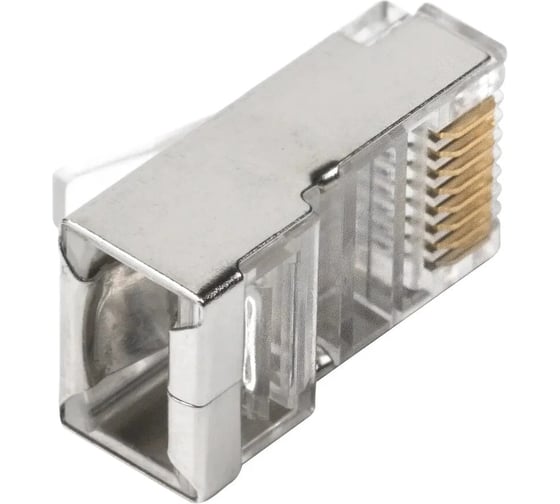 Коннектор Retic 8P8C (RJ-45) cat. 5e экранированный 1000 шт CN-8P8C-C5E-S-RTC/1000