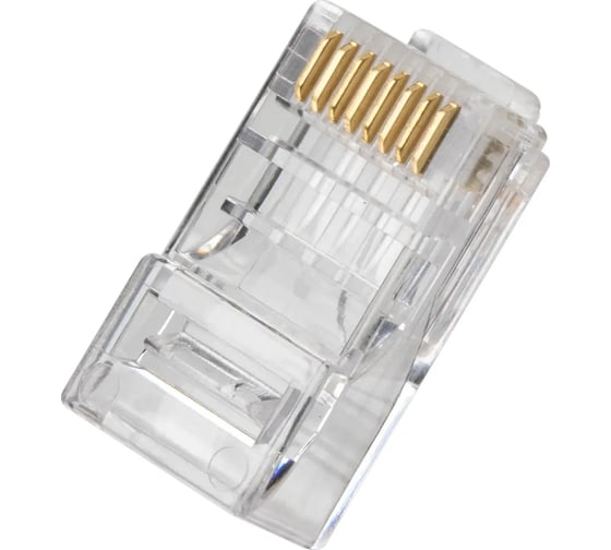 Коннектор Retic 8P8C (RJ-45) cat. 6 универсальный 1000 шт CN-8P8C-C6-U-RTC/1000 1