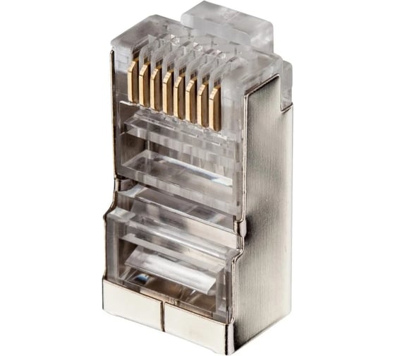Коннектор Retic 8P8C (RJ-45) cat. 6 экранированный 1000 шт CN-8P8C-C6-SH-RTC/1000