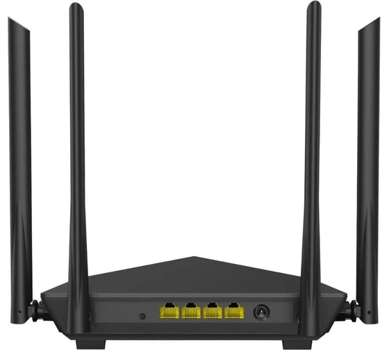Двухдиапазонный гигабитный Wi-Fi роутер Tenda AC10 AC1200, до 300 Мбит/с на 2,4 ГГц + до 867 Мбит/с до 5 ГГц, LAN 3x1 Гбит/с, WAN 1x1 Гбит/с, 4*5dBi внешние антенны 10000052505