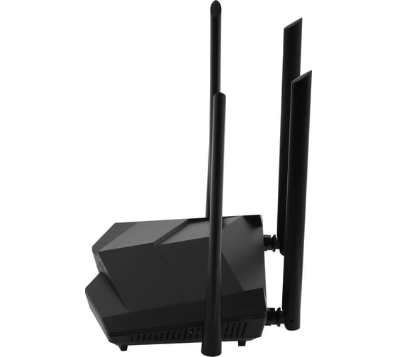 Двухдиапазонный гигабитный Wi-Fi роутер Tenda AC10 AC1200, до 300 Мбит/с на 2,4 ГГц + до 867 Мбит/с до 5 ГГц, LAN 3x1 Гбит/с, WAN 1x1 Гбит/с, 4*5dBi внешние антенны 10000052505
