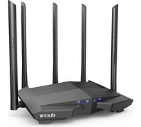 Двухдиапазонный гигабитный Wi-Fi роутер Tenda AC11 AC1200, до 300 Мбит/с на 2,4 ГГц + до 867 Мбит/с на 5 ГГц, LAN 3x1Гбит/с, WAN 1x1Гбит/с, 5 антенн 10000090857