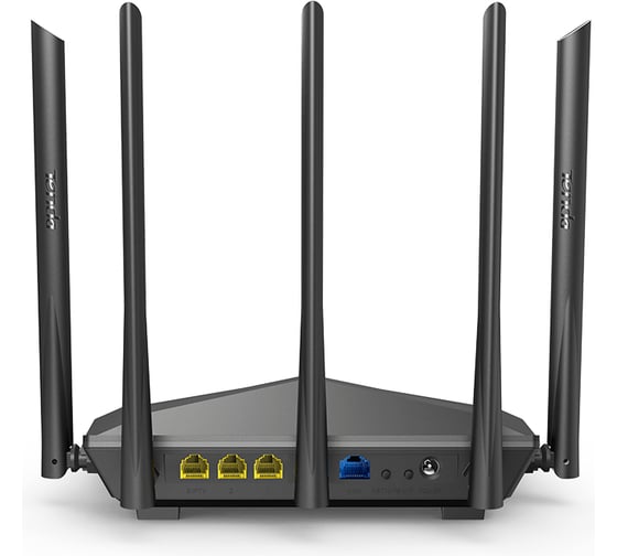 Двухдиапазонный гигабитный Wi-Fi роутер Tenda AC11 AC1200, до 300 Мбит/с на 2,4 ГГц + до 867 Мбит/с на 5 ГГц, LAN 3x1Гбит/с, WAN 1x1Гбит/с, 5 антенн 10000090857