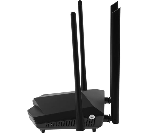 Двухдиапазонный WiFi роутер Tenda AC6 AC1200, до 300 Мбит/с на 2,4 ГГц + до 867 Мбит/с до 5 ГГц, LAN 3x100 Мбит/с, WAN 1x100 Мбит/с, 4*5dBi антенны 10000033896