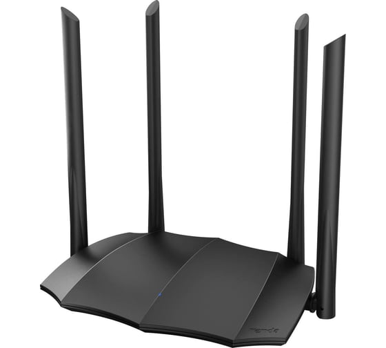 Двухдиапазонный гигабитный Wi-Fi роутер Tenda AC8 AC1200, до 300 Мбит/с на 2,4 ГГц + до 867 Мбит/с на 5 ГГц, LAN 3x1Гбит/с, WAN 1x1Гбит/с, 4 антенны 10000064007