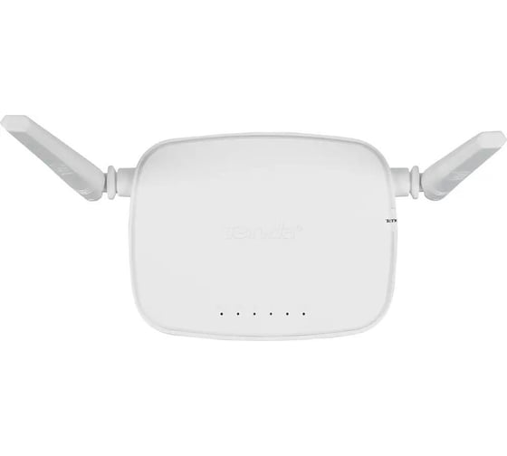 Wi-Fi роутер Tenda N301 N300, до 300 Мбит/с на 2,4 ГГц, LAN 3x100 Мбит/с, WAN 1x100 Мбит/с, 2x5dBi антенны, белый корпус 10000033905