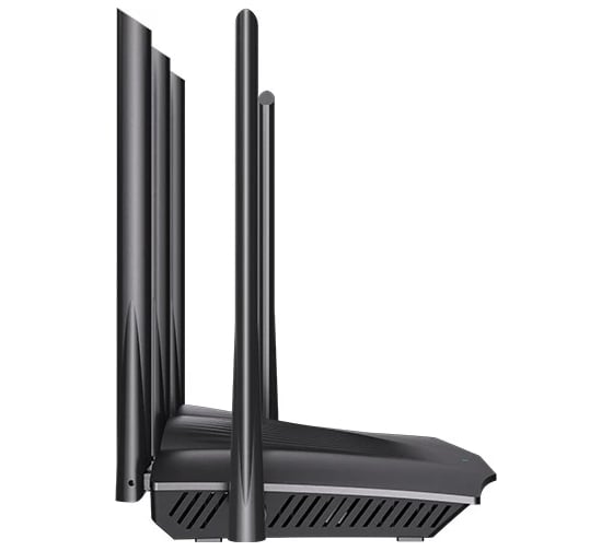 Двухдиапазонный гигабитный Wi-Fi роутер Tenda TX12 Pro Wi-Fi 6 AX3000, до 574 Мбит/с на 2,4 ГГц + до 2402 Мбит/с на 5 ГГц, LAN 3x1Гбит/с, WAN 1x1Гбит/с, 5 антенн 10000144938