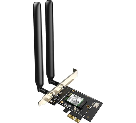 Сетевой PCIe адаптер Tenda E33 AX5400, 2,4/5/5 ГГц, до 2402 Мбит/с 10000148162 1