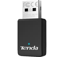 Двухдиапазонный Wi-Fi адаптер Tenda U11 2,4/5 ГГц, до 900 Мбит/с, подключение USB, внутренняя антенна 10000148138