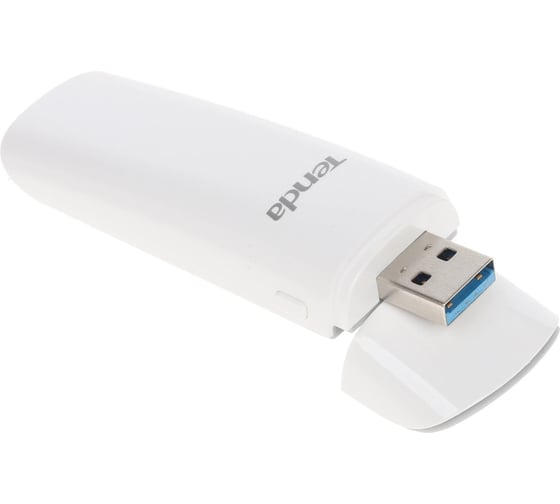 Двухдиапазонный Wi-Fi адаптер Tenda U12 AC1300, 2,4/5 ГГц, USB3,0, до 1300 Мбит/с, внутренняя антенна, передатчик 20 dBm 10000037168