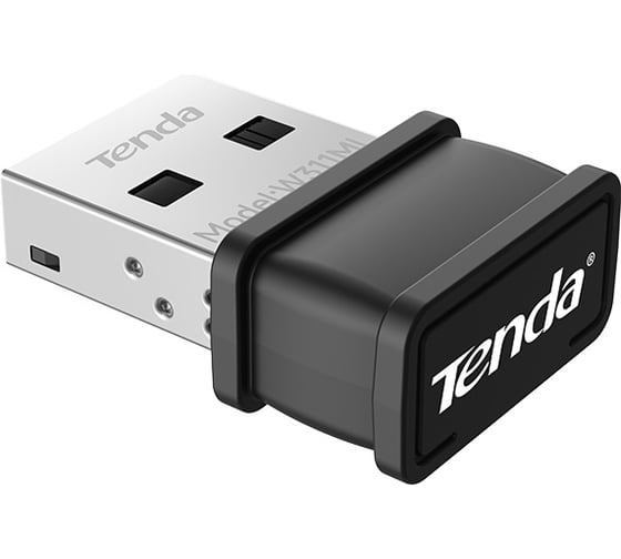 Беспроводной Nano USB-адаптер Tenda W311MI v6.0 AX300, до 300 Mбит/c, подключение USB, внутренняя антенна 10000033906