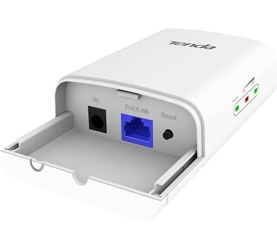 Наружная точка доступаTenda O1-5G, 5 ГГц, до 867 Мбит/с, внутренняя антенна 1x9dBi, IP65, PoE, LAN 1x100 Мбит/с 10000145595