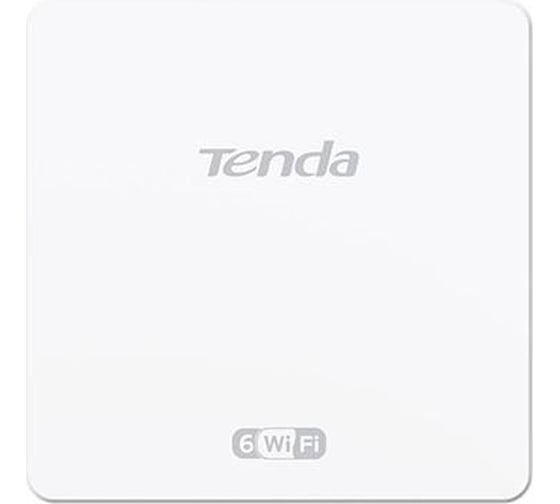 Настенная гигабитная точка доступа Tenda W15-Pro AX3000, 2,4/5 ГГц, до 2976 Мбит/с, PoE, 1x1 Гбит/с+1x1 Гбит/с(PoE), цвет белый 10000148012