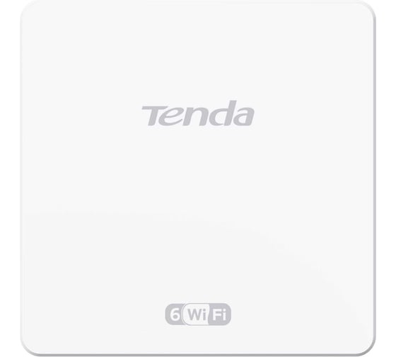 Настенная гигабитная точка доступа Tenda W15-Pro AX3000, 2,4/5 ГГц, до 2976 Мбит/с, PoE, 1x1 Гбит/с+1x1 Гбит/с(PoE), цвет белый 10000148012