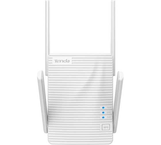 Двухдиапазонный усилитель сигнала Tenda A21 AC2100, до 300 Мбит/с на 2,4ГГц + до 1734 Мбит/с на 5ГГц, LAN 1x1 Гбит/с, внешних антенн 4x3dBi 10000111810