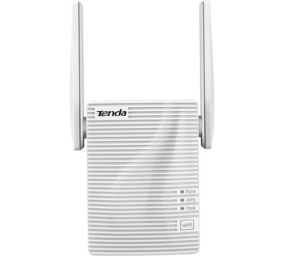 Двухдиапазонный усилитель беспроводного сигнала Tenda A18 AC1200, 2,4/5 ГГц, 1167 Мбит/с, внешние антенны 2x2dBi, 1x100Мбит/с 10000043918