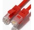 Прямой литой патч-корд RJ45 GCR 30.0m UTP категории 5e, красный, 24 AWG, 1 Гбит/с, T568B, VIVLNIC04-30.0m 1