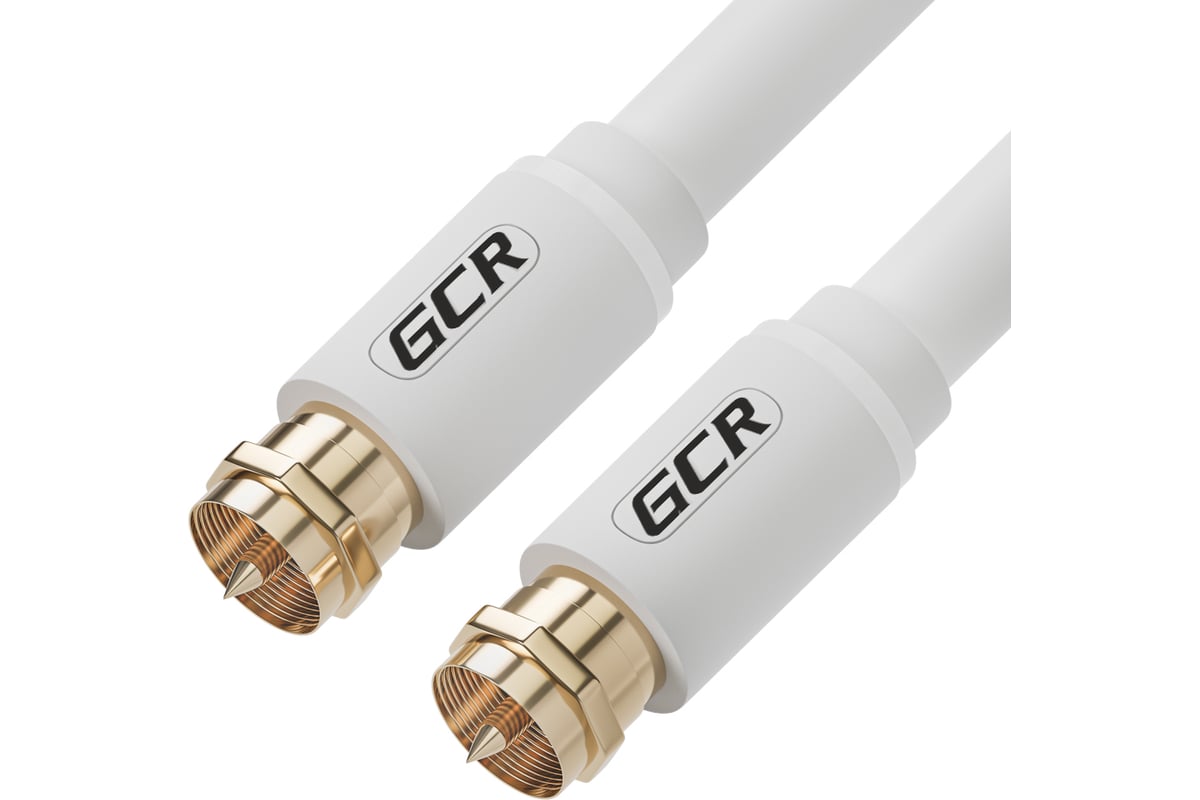 Антенный/коаксиальный кабель GCR 5.0m Male F81/Male F81, резьба ...