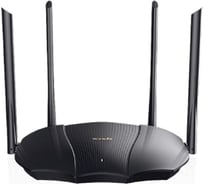 Двухдиапазонный гигабитный Wi-Fi-роутер Tenda TX12 Wi-Fi 6 AX3000, до 574 Мбит/с на 2,4 ГГц + до 2402 Мбит/с на 5 ГГц, LAN 2x1Гбит/с, WAN 1x1Гбит/с, 4 антенны 10000144939