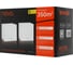 Трехдиапазонная гигабитная Wi-Fi Mesh система Tenda MW12 (2-pack) АС2100, до 300 Мбит/с на 2,4 ГГц + до 867 Мбит/с на 5 ГГц, LAN 2x1Гбит/с, WAN 1x1 Гбит/с, 4 встроенные антенны 10000091797 10