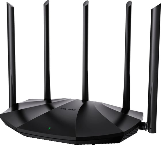 Двухдиапазонный гигабитный Wi-Fi роутер Tenda TX2 Pro Wi-Fi 6 AX1500, до 300 Мбит/с на 2,4 ГГц + до 1201 Мбит/с на 5 ГГц, LAN 3x1Гбит/с, WAN 1x1Гбит/с, 5 антенн 10000106198
