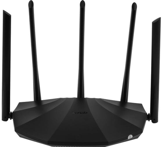 Двухдиапазонный гигабитный Wi-Fi роутер Tenda TX2 Pro Wi-Fi 6 AX1500, до 300 Мбит/с на 2,4 ГГц + до 1201 Мбит/с на 5 ГГц, LAN 3x1Гбит/с, WAN 1x1Гбит/с, 5 антенн 10000106198