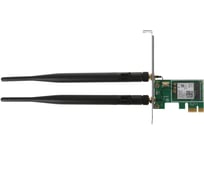 Сетевой PCIe адаптер Tenda E30 AX3000 Wi-Fi 6, 2,4/5 ГГц, до 2,98 Гбит/с, 2x5dBi внешние антенны 10000090499