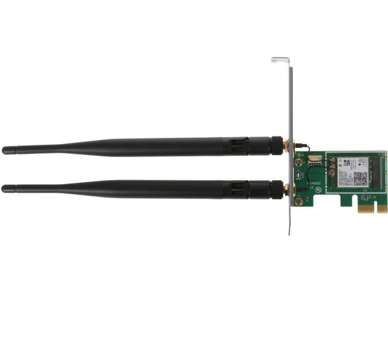Сетевой PCIe адаптер Tenda E30 AX3000 Wi-Fi 6, 2,4/5 ГГц, до 2,98 Гбит/с, 2x5dBi внешние антенны 10000090499 1