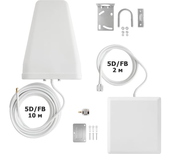 Усилитель сигнала сотовой связи Vegatel Комплект Titan-900/1800/2100 (LED) 2G, 3G, 4G R10175