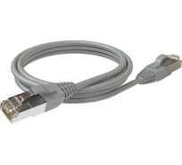 Патч-корд SYSMATRIX экранированный, RJ-45, Кат.5е, 3 метра, LSZH, серый, PC 4545.5ES26.3LSZHGY