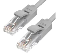 Прямой патч-корд GCR PROF 40.0m, UTP медь категории 6, серый, 24 AWG, 10 Гбит/с, VIVLNIC613-40.0m