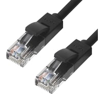 Прямой патч-корд GCR PROF 2.0m, UTP, черный, 24 AWG, 10 Гбит/с, RJ45, T568B VIVLNIC626-2.0m