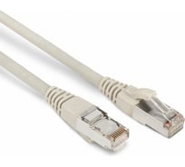 Экранированный патч-корд Hyperline PC-LPM-STP-RJ45-RJ45-C5e-1M-LSZH-GY F/UTP, Cat.5e 100% 42308