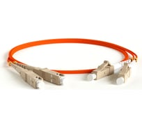 Волоконно-оптический патч-корд Hyperline FC-D2-50-LC/PR-SC/PR-H-5M-LSZH-OR (шнур) MM 50/125 28357