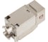 Вставка SYSMATRIX Keystone Jack RJ-45(8P8C) категория 5e экранированная 110 IDC заделка с помощью SM TOOL белая ( 5шт. в упаковке ) KJ 5ES090.SMTWH.VI5 2