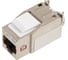 Вставка SYSMATRIX Keystone Jack RJ-45(8P8C) категория 5e экранированная 110 IDC заделка с помощью SM TOOL белая ( 5шт. в упаковке ) KJ 5ES090.SMTWH.VI5 4