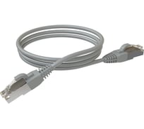 Патч-корд SYSMATRIX F/UTP категория 5е 2xRJ45 экранированный серый LSZH 2м (10шт) PC 4545.5ES26.2LSZHGY.VI10