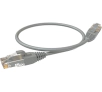 Патч-корд U/UTP SYSMATRIX категория 5е 2xRJ45 неэкранированный серый LSZH 0,3м ( 10шт, в упаковке ) PC 4545,5EU26,03LSZHGY,VI10 PC 4545.5EU26.03LSZHGY.VI10