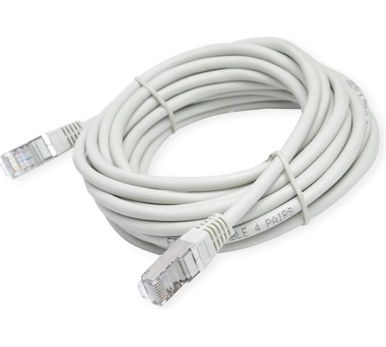 Патч-корд для подключения интернета Vell 5 м, патч-корд FTP, RJ-45 {V80105} 1378876