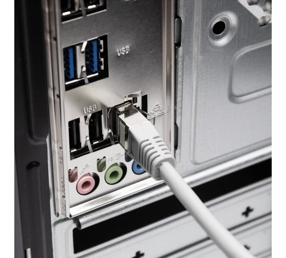 Патч-корд для подключения интернета Vell 3 м, патч-корд FTP, RJ-45 1378875