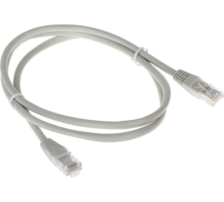 Патч-корд Ripo UTP4 Cat 6, RJ45, 15.0 m PVC серый литой 003-300213