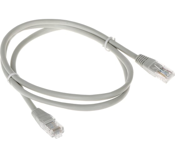 Патч-корд Ripo UTP4 Cat 6, RJ45, 15.0 m PVC серый литой 003-300213 1