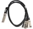 Кабель XBIT QSFP+ 40G Breakout DAC 4xSFP+ 1м Q40GBT01 1